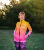 bluza brzoskwinka rozpinana