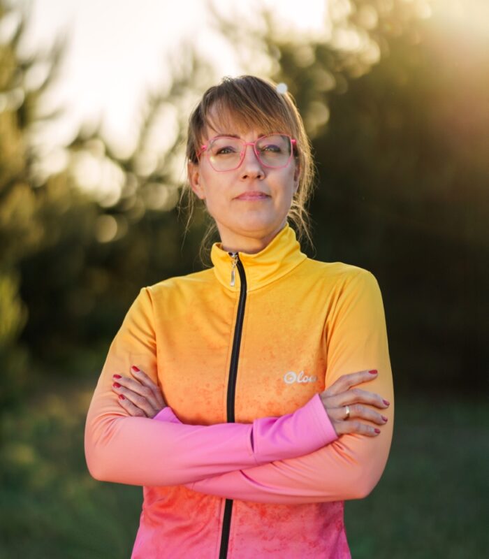 bluza rozpinana sportowa brzoskwinka