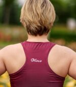 damska bokserka tanktop sportowy oliwki