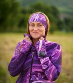 fioletowa bluza sportowa damska Jagody