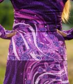 fioletowa bluza sportowa damska Jagody