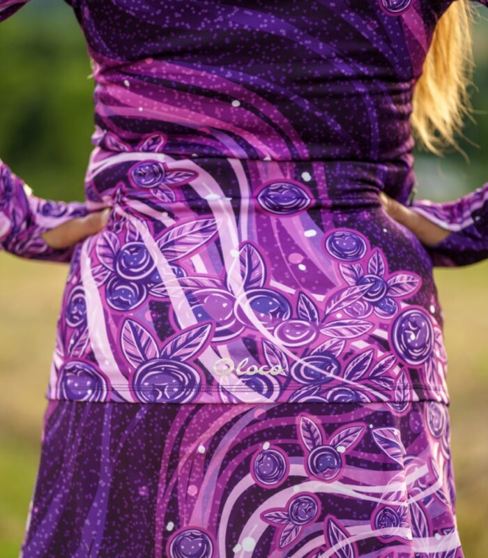 fioletowa bluza sportowa damska Jagody