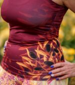 damska bokserka tanktop sportowy oliwki