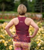 damska bokserka tanktop sportowy oliwki