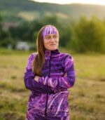 fioletowa bluza sportowa damska Jagody