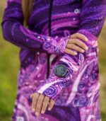 fioletowa bluza sportowa damska Jagody