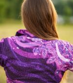 fioletowa bluza sportowa damska Jagody