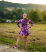 fioletowa bluza sportowa damska Jagody