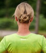 kolorowy longsleeve sportowy damski koszulka z długim rękawem zielono różowa mango