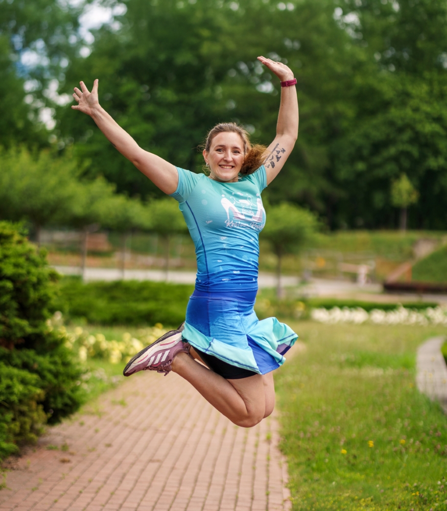 koszulka do biegania poliester LOCO