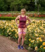 damska bokserka tanktop sportowy oliwki