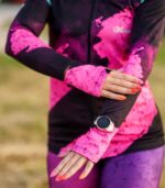 kolorowa damska bluza sportowa do biegania loco babka fluo