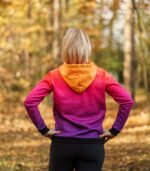 kolorowa bluza z kapturem oversize Hawana