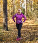 kolorowa damska bluza z kapturem oversize orchidea