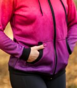 kolorowa bluza z kapturem oversize Hawana