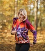 kolorowa bluza z kapturem damska oversize montana