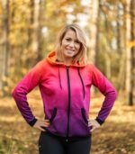 kolorowa bluza z kapturem oversize Hawana