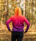 kolorowa bluza z kapturem oversize Hawana