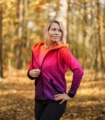 kolorowa bluza z kapturem oversize Hawana