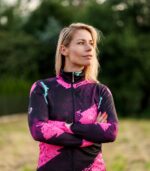 kolorowa damska bluza sportowa do biegania loco babka fluo