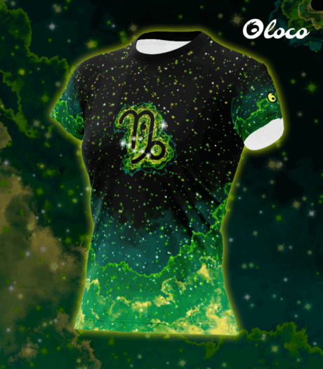 kolekcja zodiak koszulka techniczna damska koziorożec