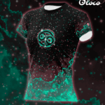 kolekcja zodiak koszulka techniczna damska rak