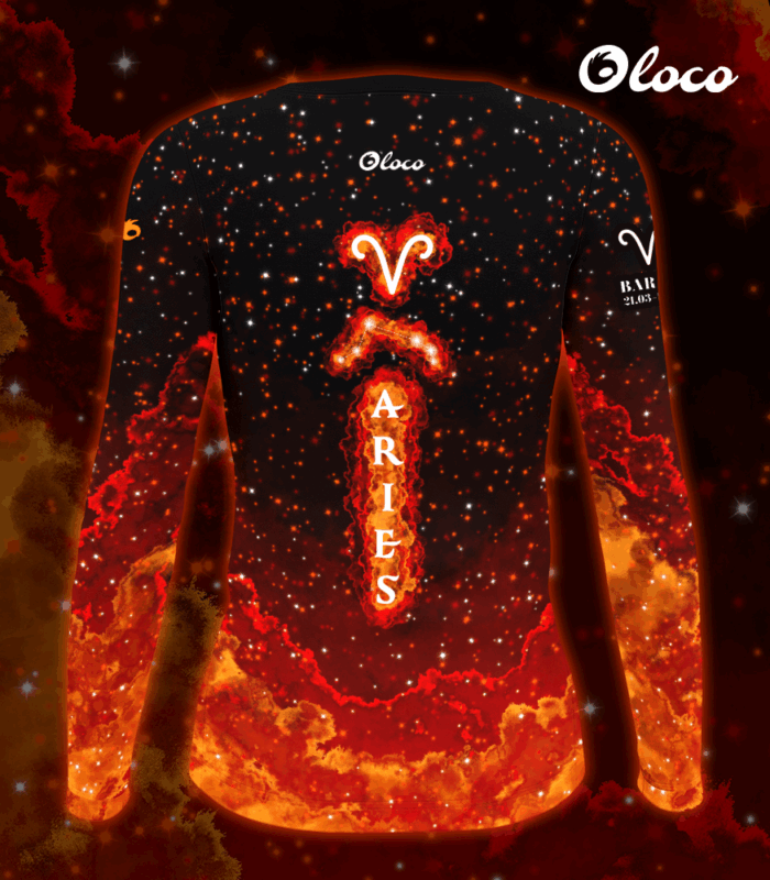 sportowy longsleeve damski zodiak baran
