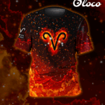 męska koszulka techniczna zodiak baran