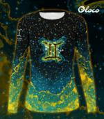 sportowy longsleeve damski zodiak bliźnięta