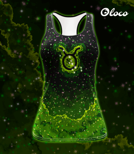 sportowy tanktop bokserka damska zodiak byk