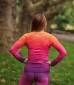 longsleve hawana gradient róż fiolet pomarańcz