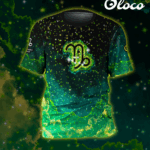 męska koszulka techniczna zodiak koziorożec