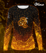 sportowy longsleeve damski zodiak lew