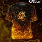 męska koszulka techniczna zodiak lew