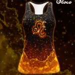 sportowy tanktop bokserka damska zodiak lew