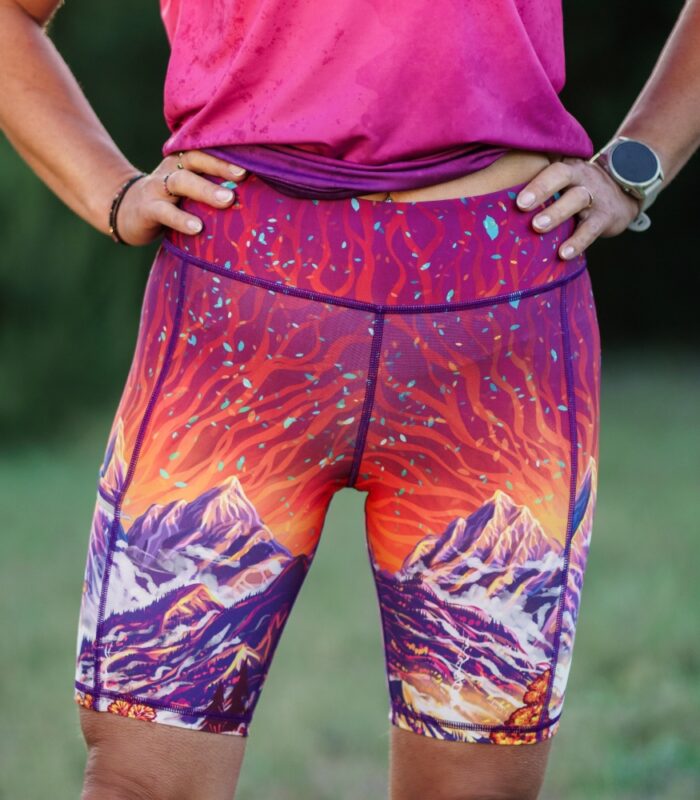 legginsy kolorowe sportowe montana