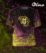 męska koszulka techniczna zodiak panna