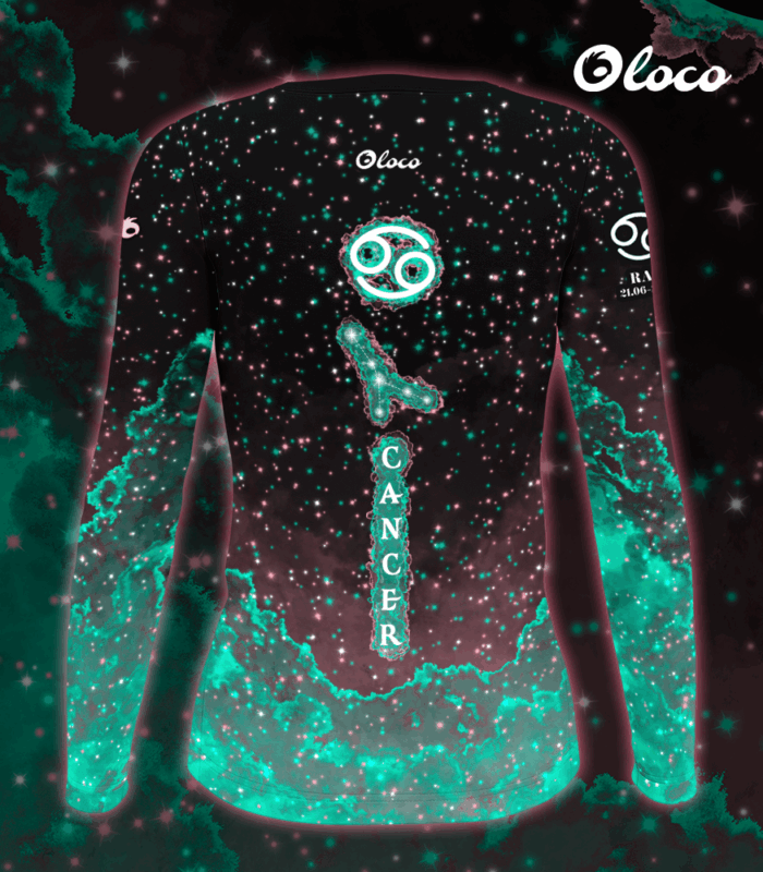 sportowy longsleeve damski zodiak rak