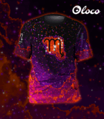 męska koszulka techniczna zodiak skorpion