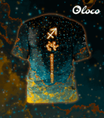 męska koszulka techniczna zodiak strzelec