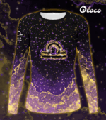 sportowy longsleeve damski zodiak waga