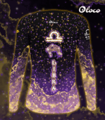 sportowy longsleeve damski zodiak waga