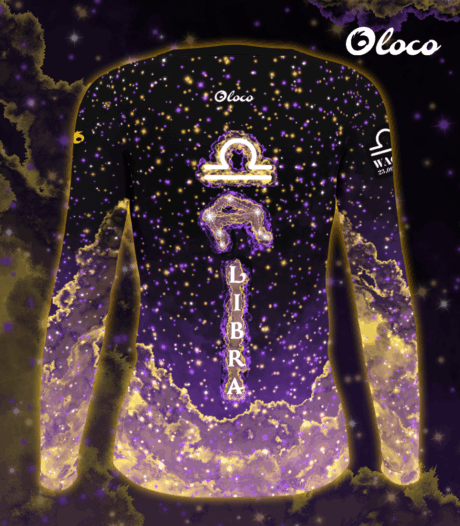 sportowy longsleeve damski zodiak waga