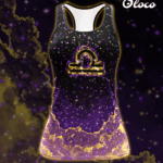 sportowy tanktop bokserka damska zodiak waga