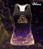 sportowy tanktop bokserka damska zodiak waga