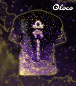 męska koszulka techniczna zodiak waga