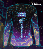 sportowy longsleeve damski zodiak wodnik