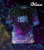 męska koszulka techniczna zodiak wodnik