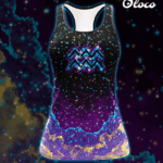 sportowy tanktop bokserka damska zodiak wodnik