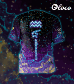 męska koszulka techniczna zodiak wodnik